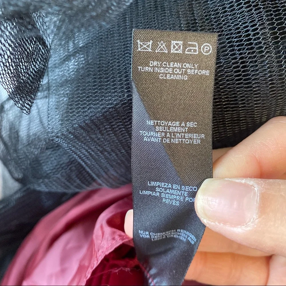 ASOS Curve Black Red Lace Tutu Dress Special Occasion Women's Plus Size 18 NWT - Picture 9 of 10